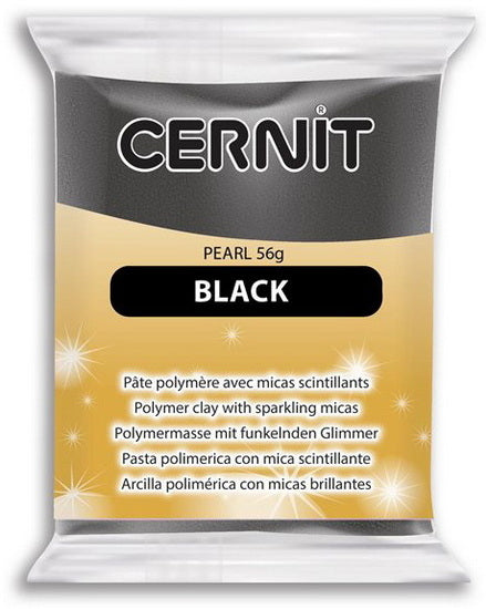 Polymer Modelling Clay - Pearl - PEARL BLACK
