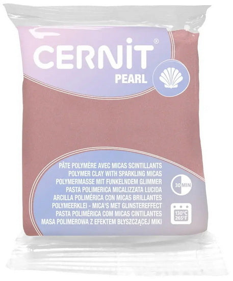 Pâte polymère - pearl - pearl rose