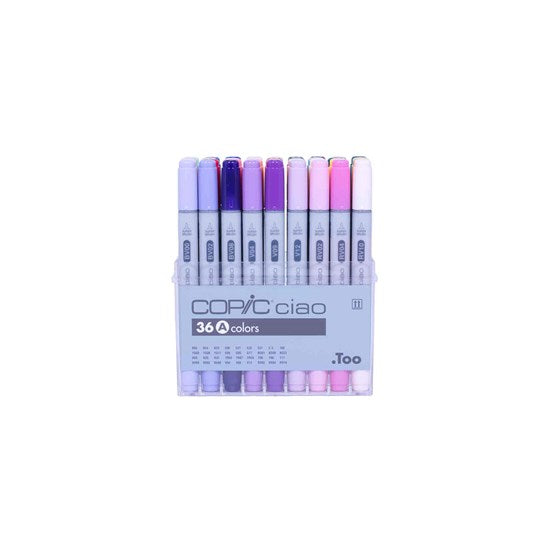 Ens. 36 marqueurs copic ciao a