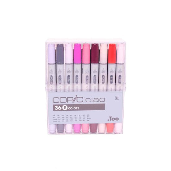 Ens. 36 marqueurs copic ciao e
