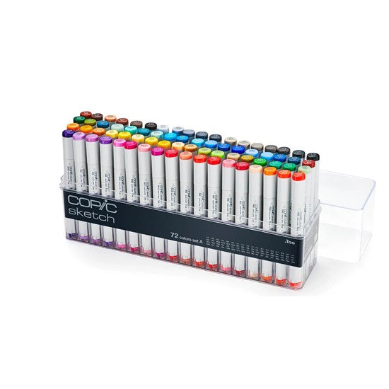 Set of 72 Copic Sketch Markers