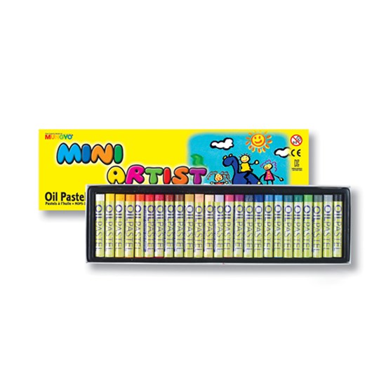 25-Pack Mini Artist Oil Pastels