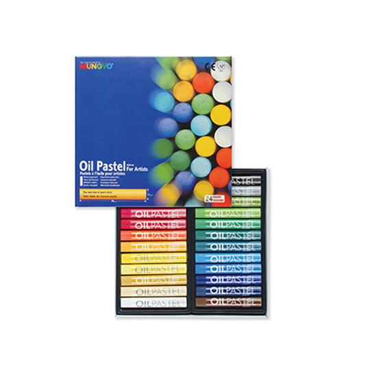 Set of 24 Oil Pastels
