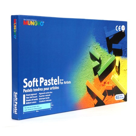 Set of 48 Square Dry Pastels