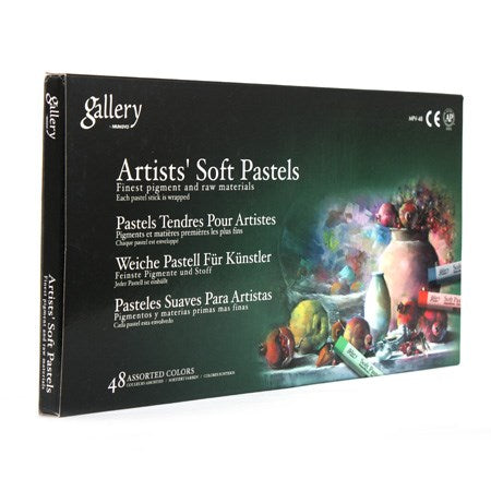 Set of 48 Square Dry Pastels