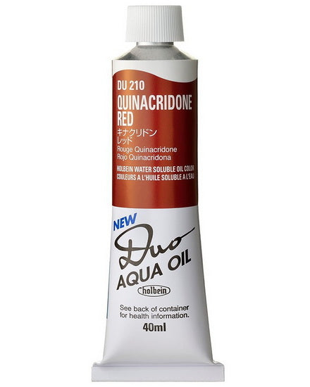 Duo Aqua Oil Quinacricone Red Series C - 40ml