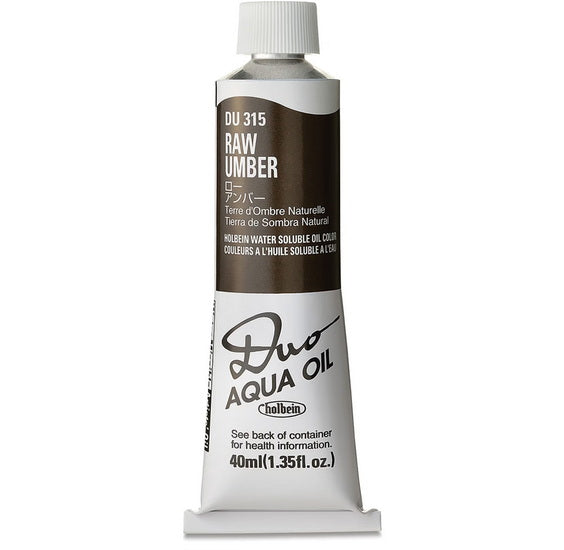 Duo Aqua Oil Raw Umber Series A - 40ml