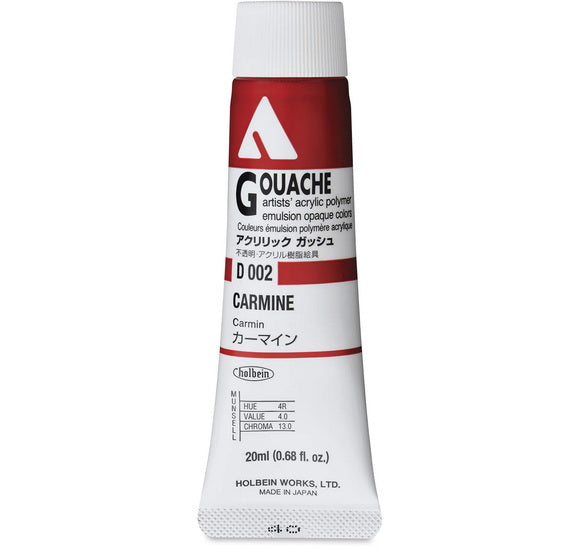 Acryla Gouache Carmine Series A - 20ml