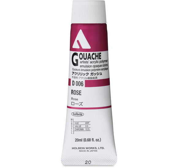 Acryla Gouache Rose Series A - 20ml