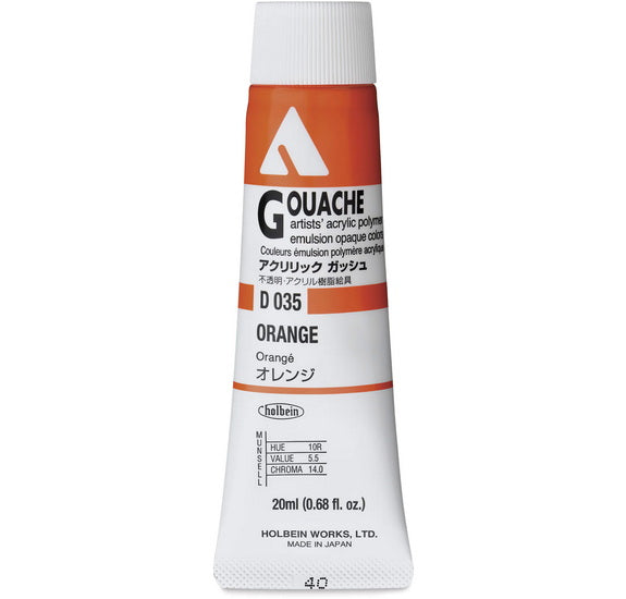 Gouache acryla orange série a - 20ml