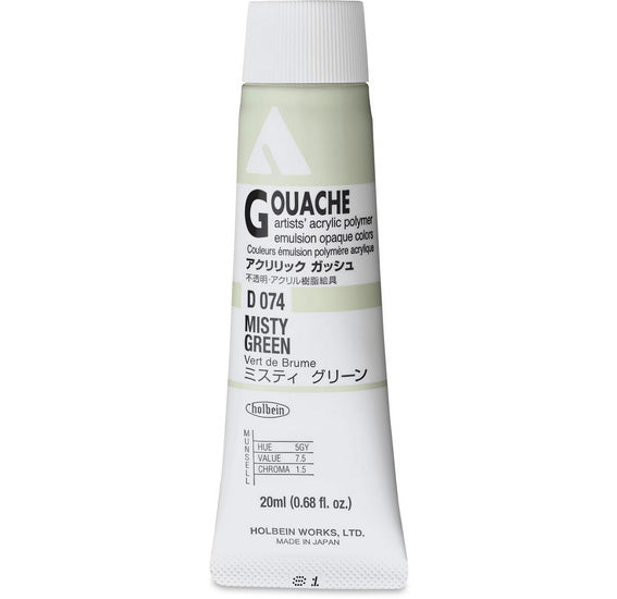 Gouache acryla vert de brume série a - 20ml