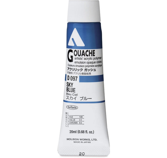 Acryla Gouache Sky Blue Series A - 20ml