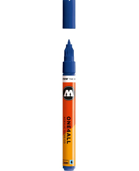 Marqueur one4all bleu véritable - 1.5mm