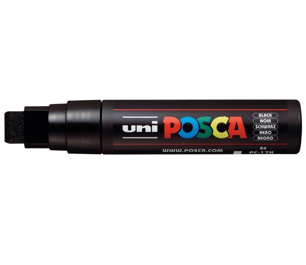 Posca Marker PC-17K Chisel Tip Black
