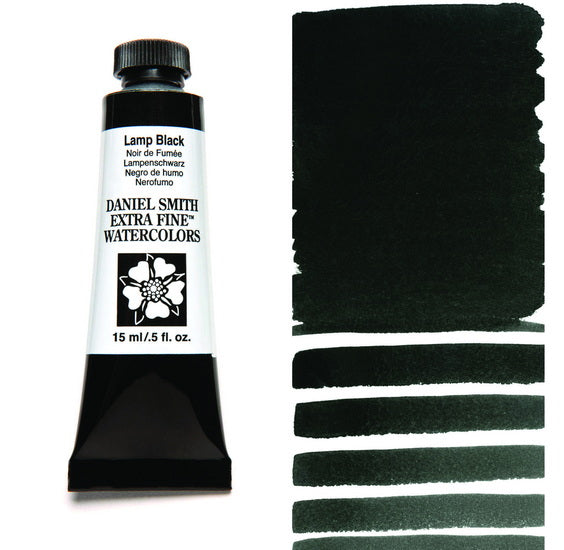 Watercolor Tube Lamp Black  S1 - 15ml