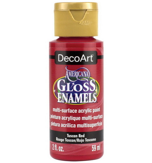Americana Acrylic Gloss Enamel Tuscan Red - 60ml