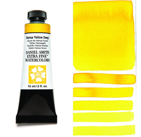 Watercolor Tube Hansa Yellow Deep  S1 - 15ml