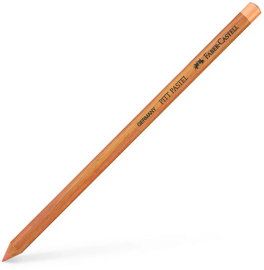 Pastel pencil beige red