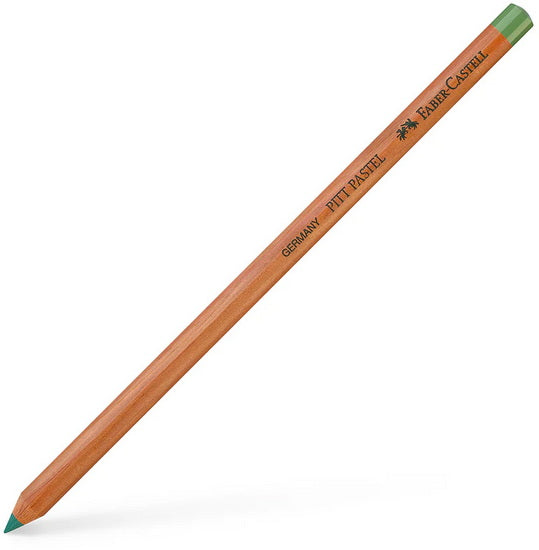 Pastel pencil green earth