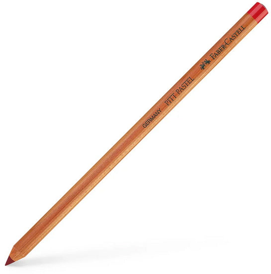 Pitt pastel pencil dark red