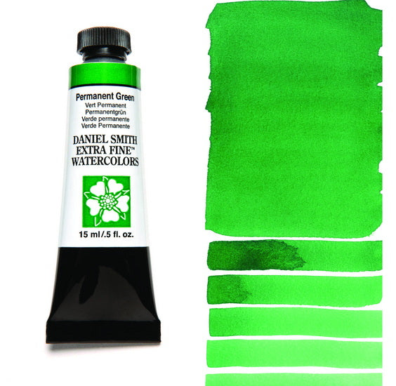 Watercolor Tube Permanent Green  S1 - 15ml
