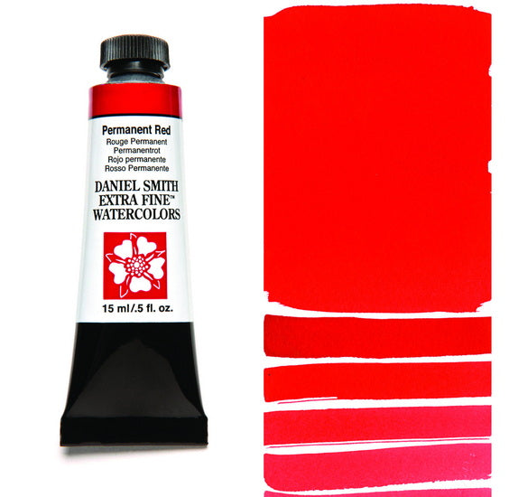 Watercolor Tube Permanent Red  S1 - 15ml