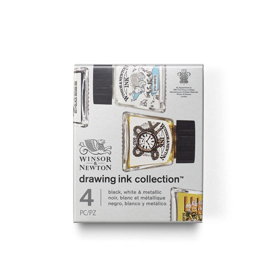 Set of 4 Drawing Inks - 14ml