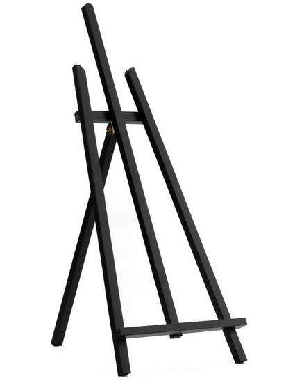 Chevalet de table - noir, 24 po