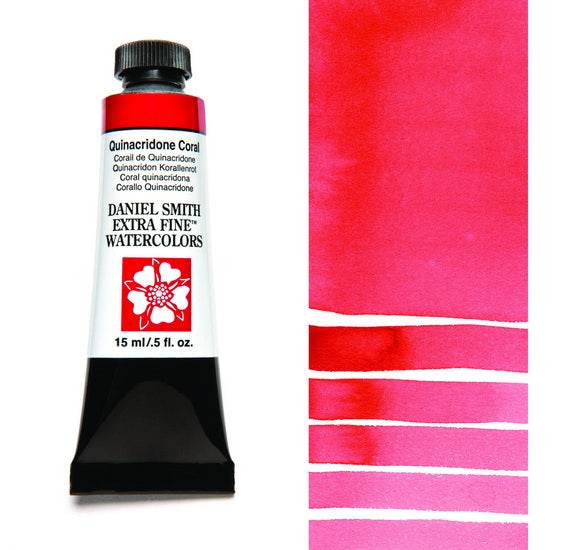 Watercolor Tube Quinacridone Coral  S2 - 15ml
