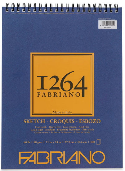 Bloc de papier esquisse 1264 - 11 x 14 pouces