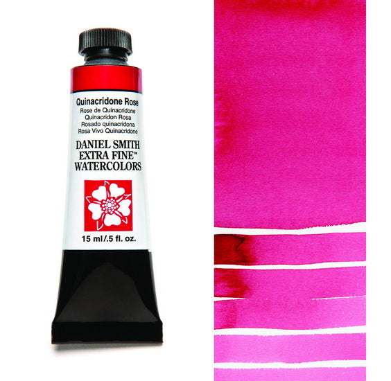 Watercolor Tube Quinacridone Rose  S2 - 15ml