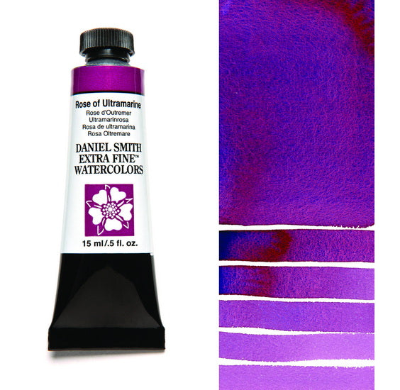 Aquarelle tube rose d'outremer  s1 - 15ml