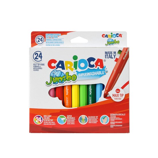 Pqt. 24 marqueurs jumbo