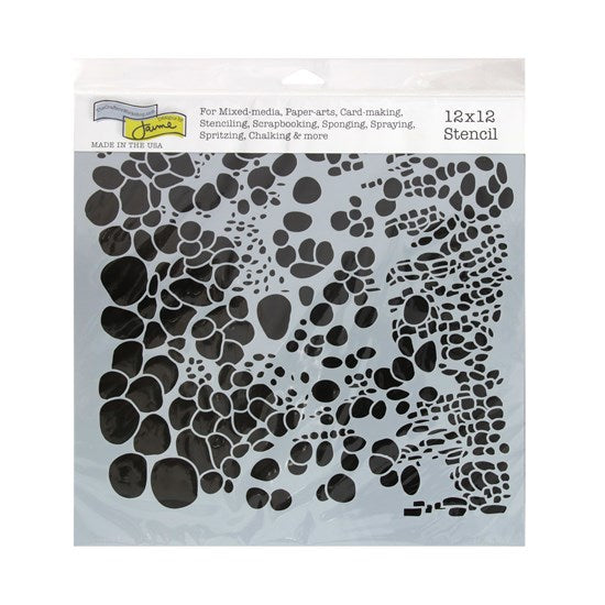 Pochoir cellules12x12po