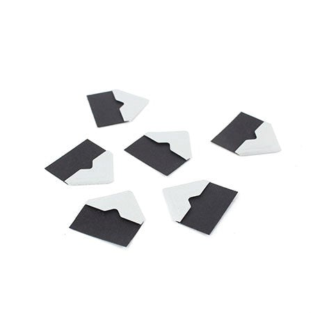Coins photos adhésifs - argent (252)