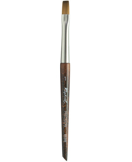 Mini paintbrush - synthetic - precision - flat #1