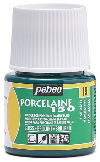 Porcelain paint - porcelaine 150 - 45ml - emerald