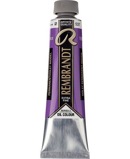 Rembrandt OIl  Permanent Violet Medium - 40ML Series 3