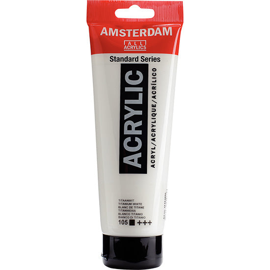 Amsterdam Acrylic  Titanium White - 250ML