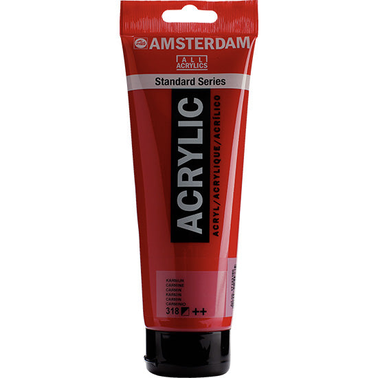 Amsterdam Acrylic Carmine - 250ml