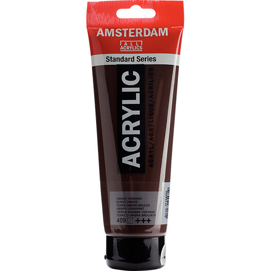 Amsterdam Acrylic Burnt Umber - 250ml