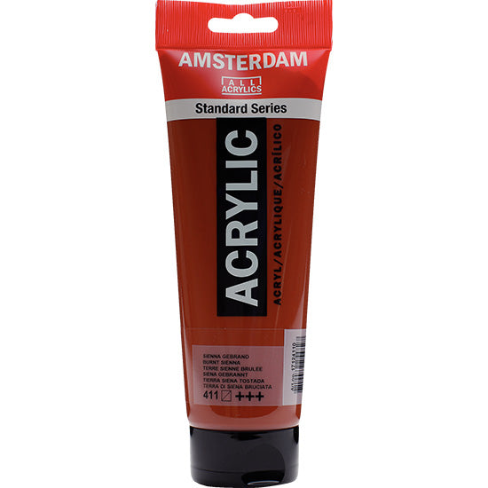 Amsterdam Acrylic Burnt Sienna - 250ml