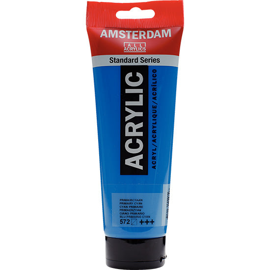 Amsterdam Acrylic  Primary Cyan - 250ML