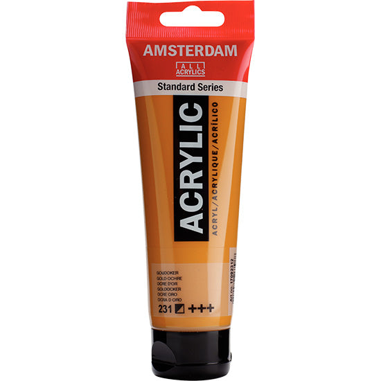 Amsterdam Acrylic Golden Ochre - 120ml