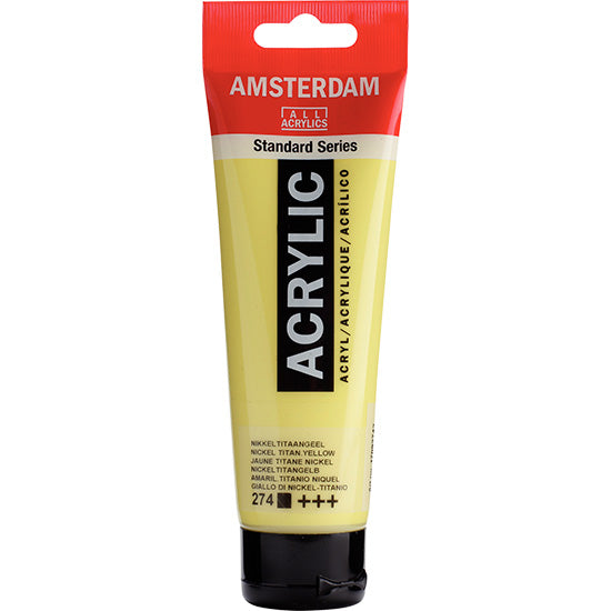 Amsterdam Acrylic Nickel Titane Yellow - 120ML