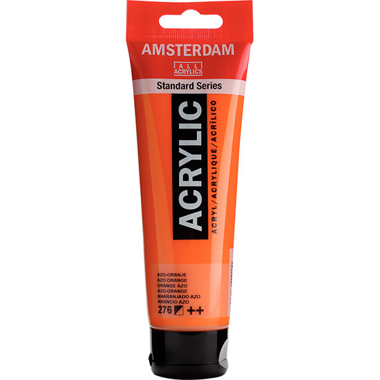 Amsterdam Acrylic Orange Azo - 120ml