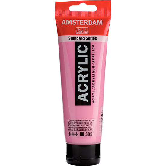Amsterdam Acrylic Pink Light Quinacridone - 120ml