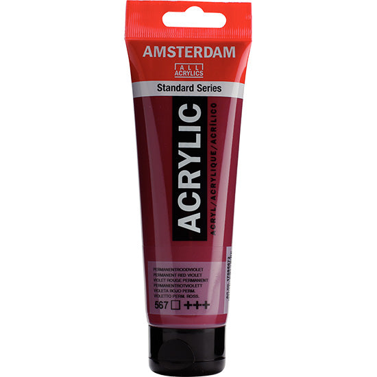 Amsterdam Acrylic Red Purple Permanent - 120ml