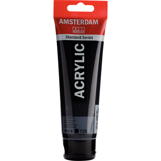 Amsterdam Acrylic Oxide Black - 120ML