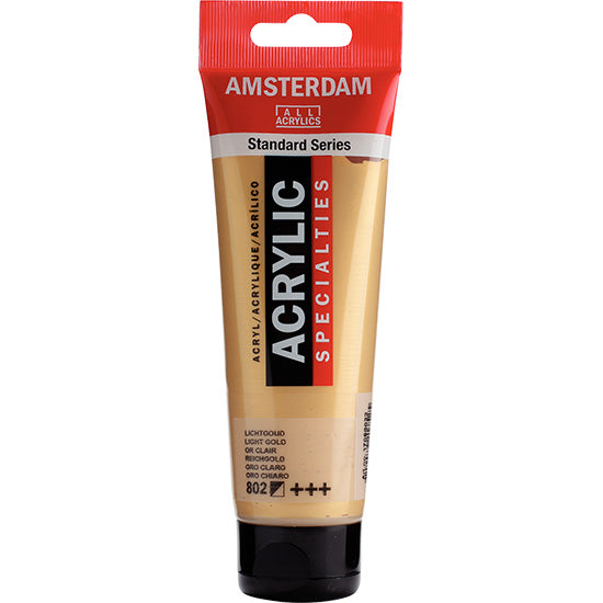 Amsterdam Acrylic Light Gold - 120ML